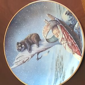 Snowflake by Perillo 1989 Christmas series plate